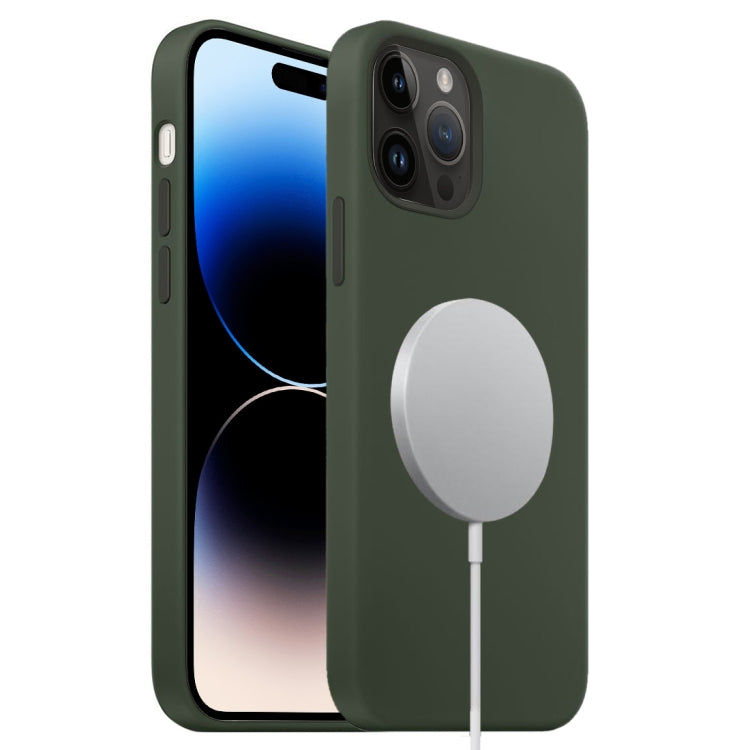 Liquid Silicone Full Coverage MagSafe Phone Case, For iPhone 16