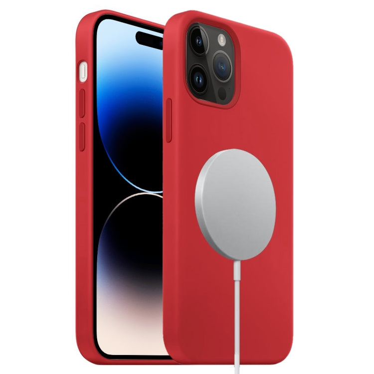Liquid Silicone Full Coverage MagSafe Phone Case, For iPhone 16
