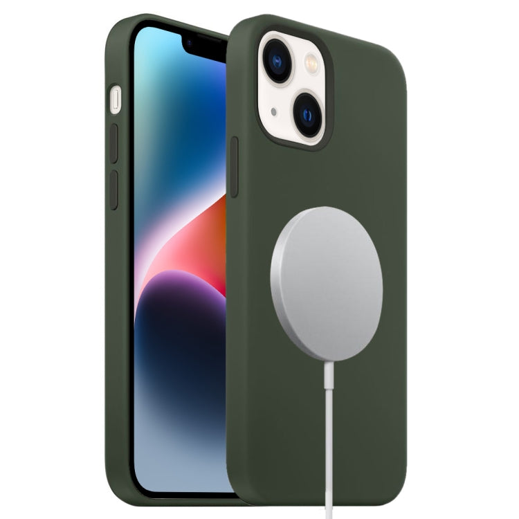 Liquid Silicone Full Coverage MagSafe Phone Case, For iPhone 16 Plus