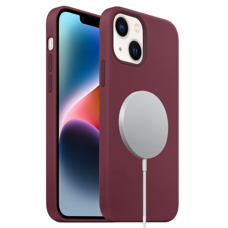 Liquid Silicone Full Coverage MagSafe Phone Case, For iPhone 16 Plus