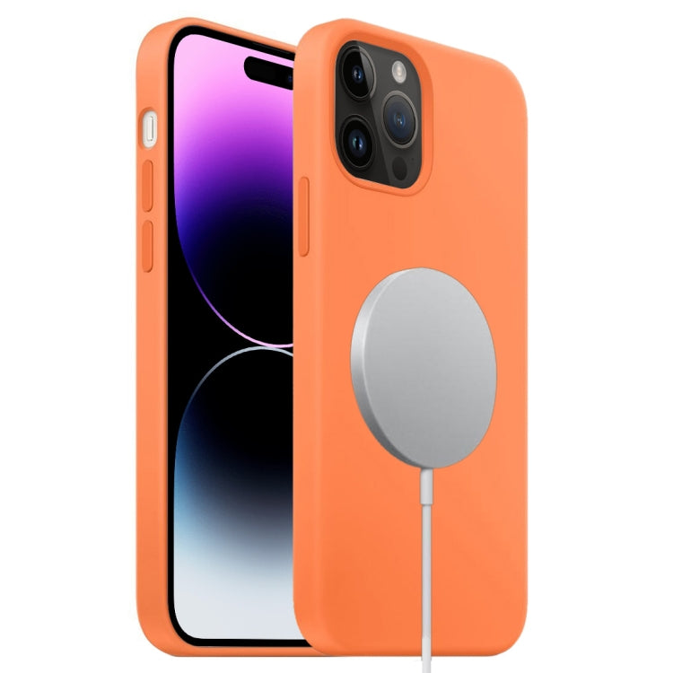 Liquid Silicone Full Coverage MagSafe Phone Case, For iPhone 16 Pro