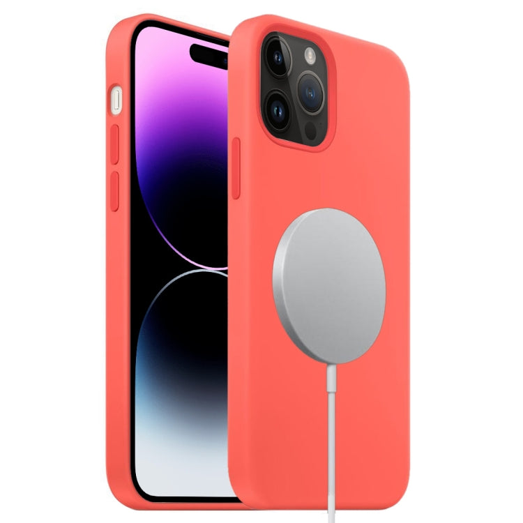 Liquid Silicone Full Coverage MagSafe Phone Case, For iPhone 16 Pro