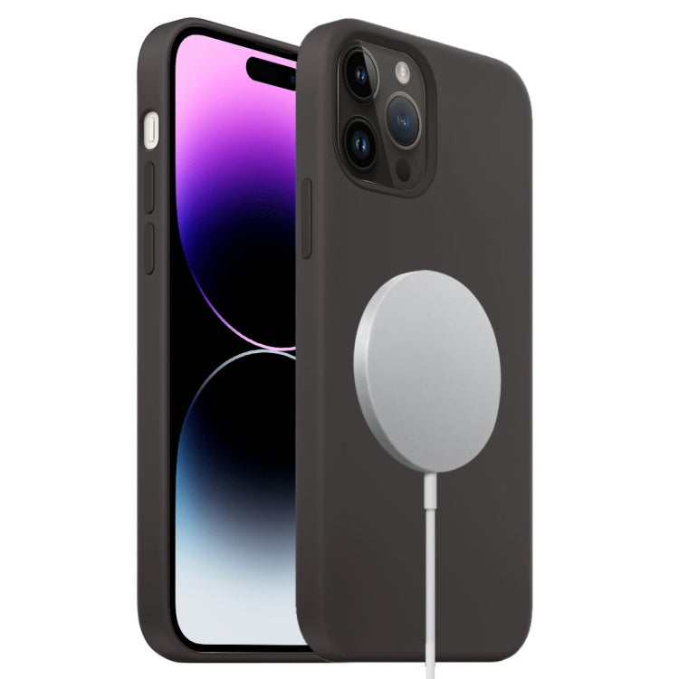 Liquid Silicone Full Coverage MagSafe Phone Case, For iPhone 16 Pro