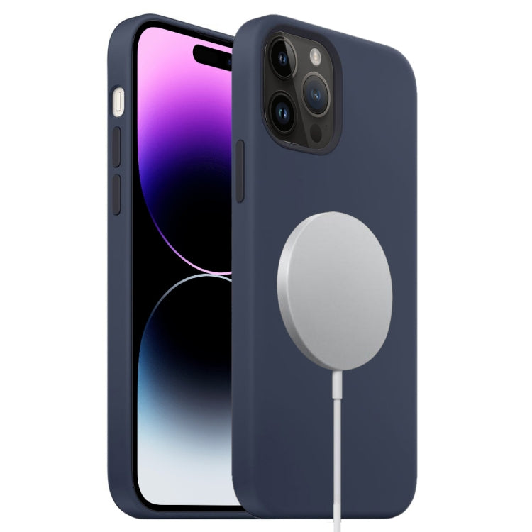 Liquid Silicone Full Coverage MagSafe Phone Case, For iPhone 16 Pro