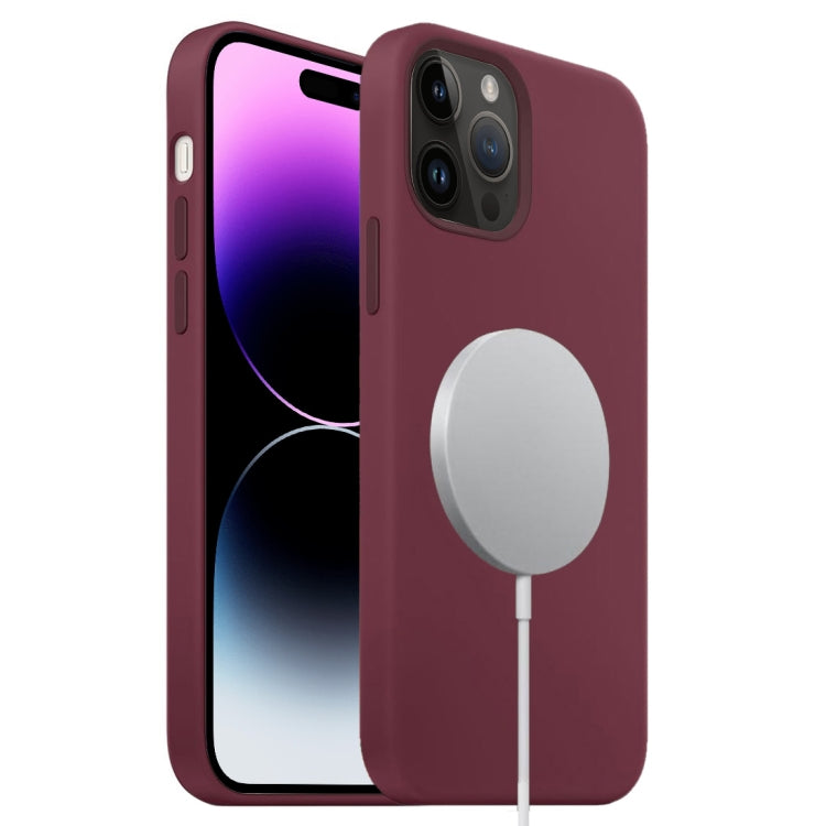 Liquid Silicone Full Coverage MagSafe Phone Case, For iPhone 16 Pro