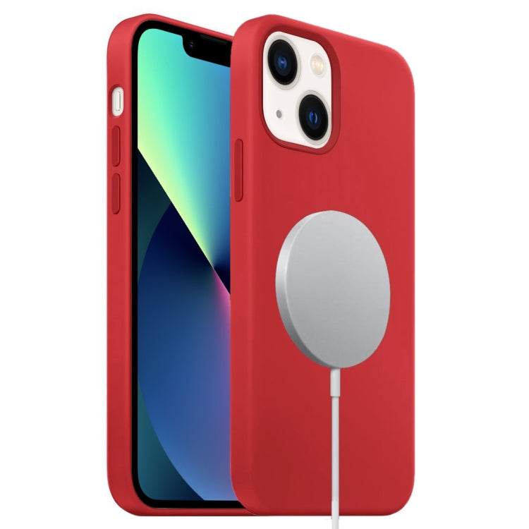 Liquid Silicone Full Coverage MagSafe Phone Case, For iPhone 15 Pro Max
