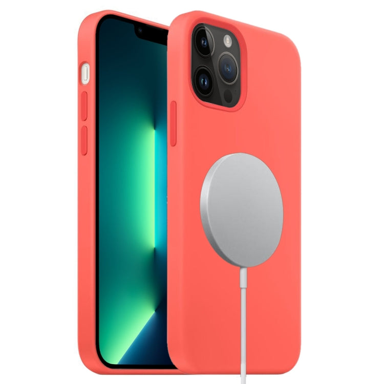 Liquid Silicone Full Coverage MagSafe Phone Case, For iPhone 15 Pro Max