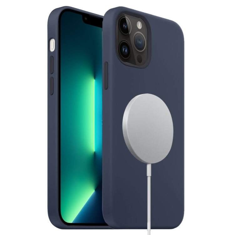 Liquid Silicone Full Coverage MagSafe Phone Case, For iPhone 15 Pro Max