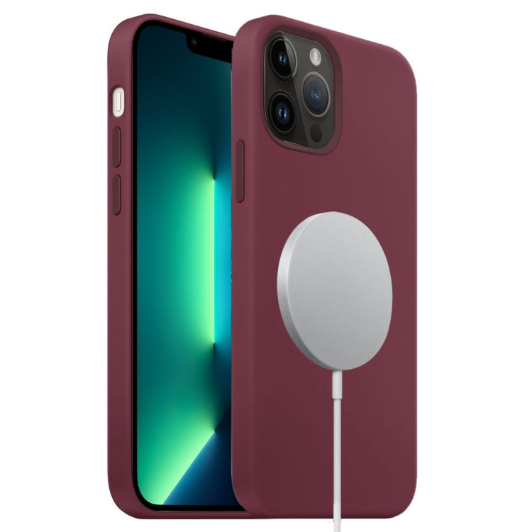 Liquid Silicone Full Coverage MagSafe Phone Case, For iPhone 15 Pro Max