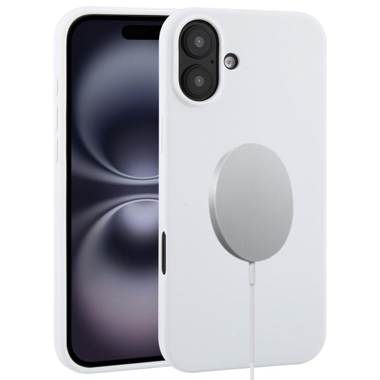 Liquid Silicone Full Coverage MagSafe Phone Case, For iPhone 16 Pro