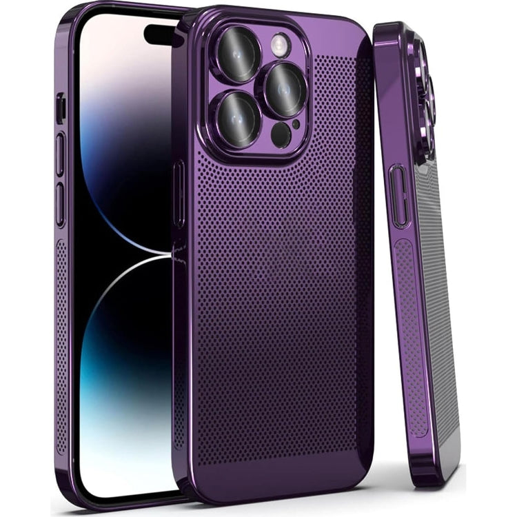 Fine Mesh Cooling Phone Case, For iPhone 15 Pro Max, For iPhone 15 Pro, For iPhone 15 Plus, For iPhone 15