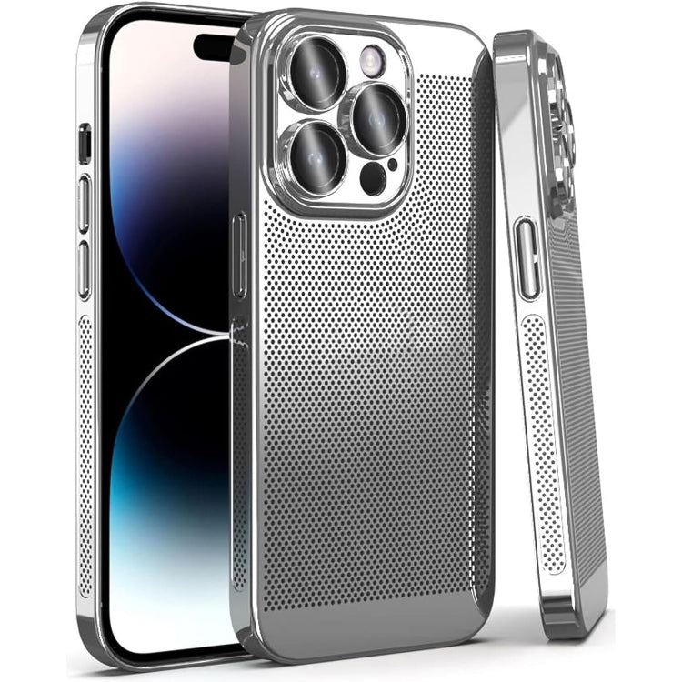 Fine Mesh Cooling Phone Case, For iPhone 15 Pro Max, For iPhone 15 Pro, For iPhone 15 Plus, For iPhone 15