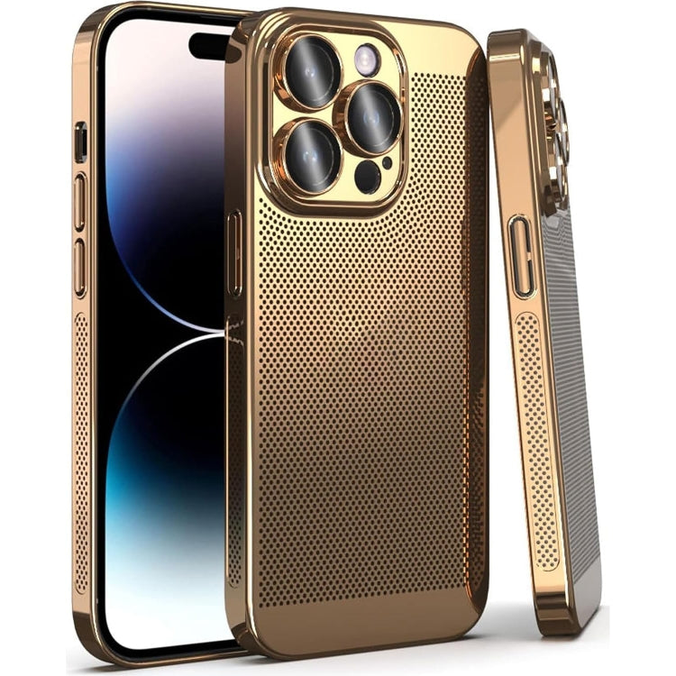 Fine Mesh Cooling Phone Case, For iPhone 15 Pro Max, For iPhone 15 Pro, For iPhone 15 Plus, For iPhone 15