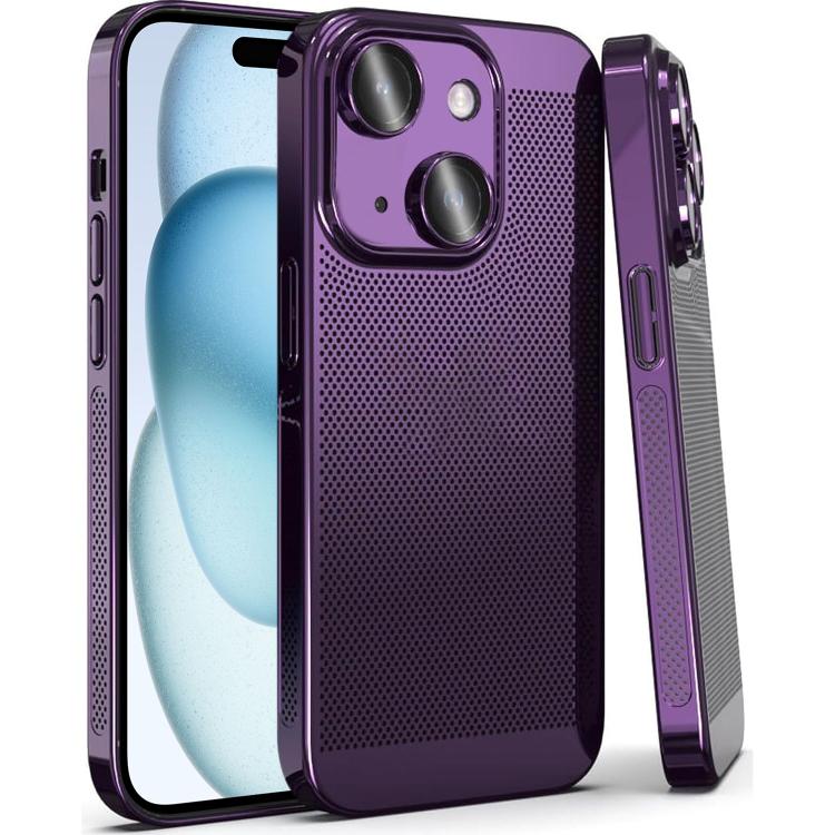 Fine Mesh Cooling Phone Case, For iPhone 15 Pro Max, For iPhone 15 Pro, For iPhone 15 Plus, For iPhone 15