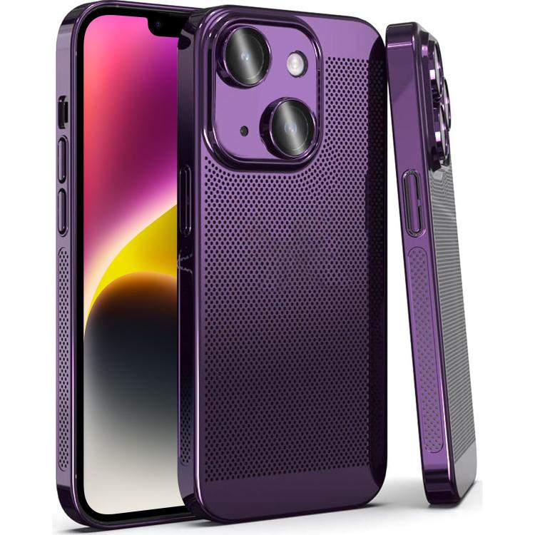 Fine Mesh Cooling Phone Case, For iPhone 14 Plus, For iPhone 14, For iPhone 14 Pro, For iPhone 14 Pro Max