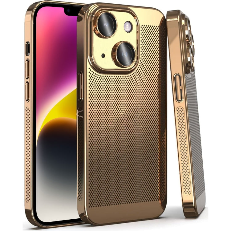 Fine Mesh Cooling Phone Case, For iPhone 14 Plus, For iPhone 14, For iPhone 14 Pro, For iPhone 14 Pro Max
