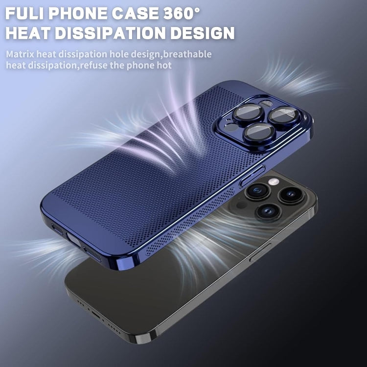 Fine Mesh Cooling Phone Case, For iPhone 15 Pro Max, For iPhone 15 Pro, For iPhone 15 Plus, For iPhone 15