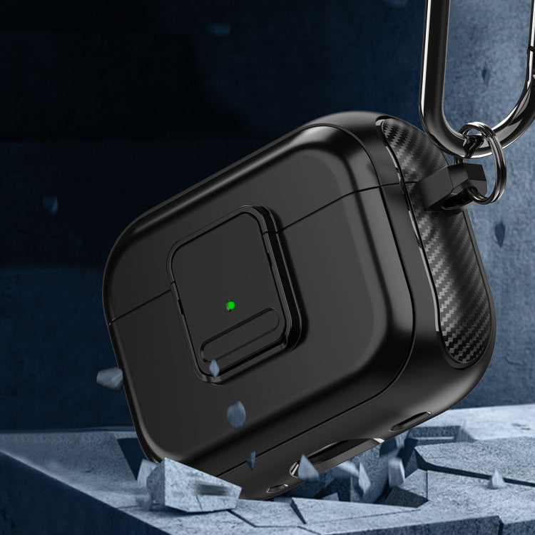 TPU + PC Wireless Earphones Case with Magnetic Switch, For AirPods 2 / 1