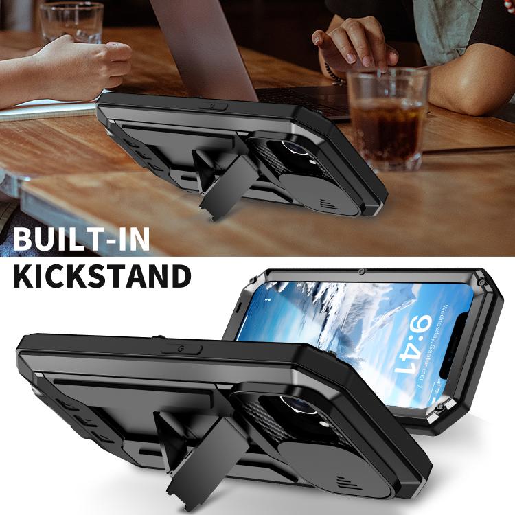 R-JUST Sliding Camera IP54 Life Waterproof Holder Phone Case