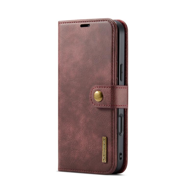 DG.MING Crazy Horse Texture Detachable Magnetic Leather Phone Case, For iPhone 16e, For iPhone 16 Pro Max, For iPhone 16 Pro, For iPhone 16 Plus