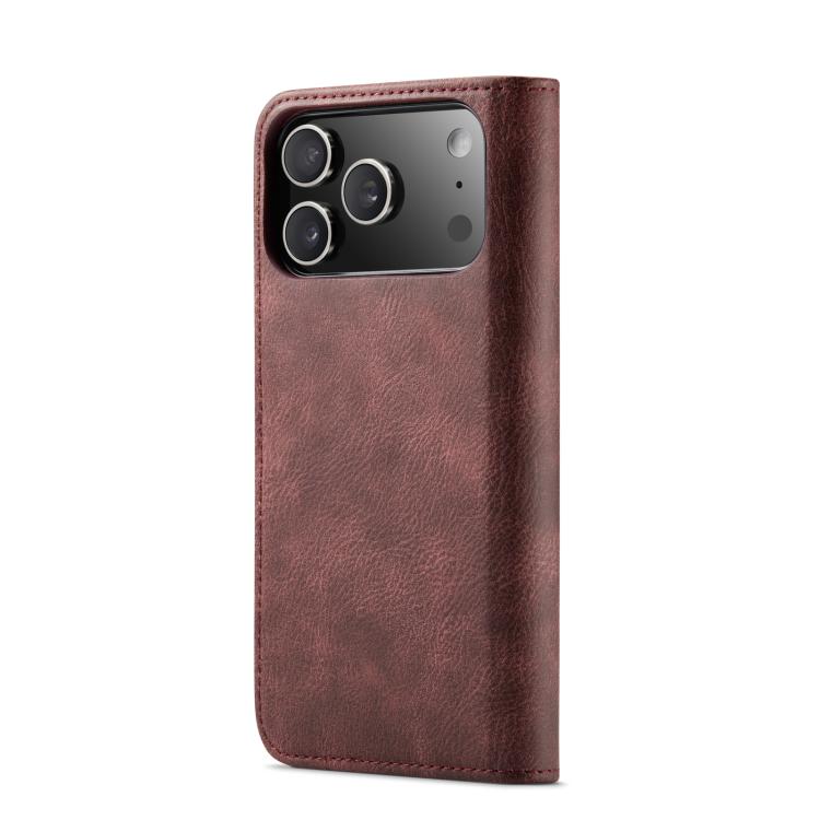 DG.MING Crazy Horse Texture Detachable Magnetic Leather Phone Case, For iPhone 16e, For iPhone 16 Pro Max, For iPhone 16 Pro, For iPhone 16 Plus