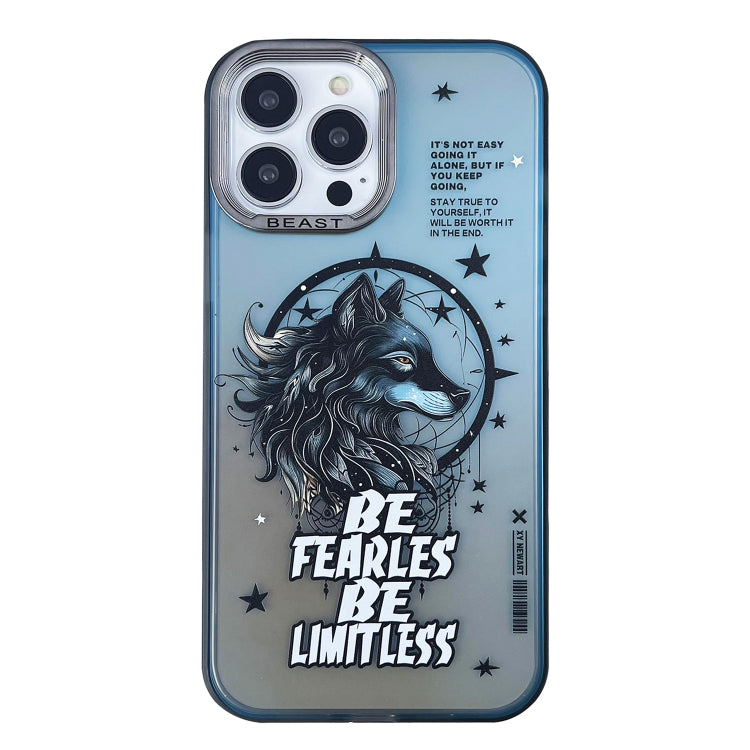 Aurora Series Painted Pattern Phone Case, For iPhone 14, For iPhone 15 Pro Max, For iPhone 15 Pro, For iPhone 14 Pro