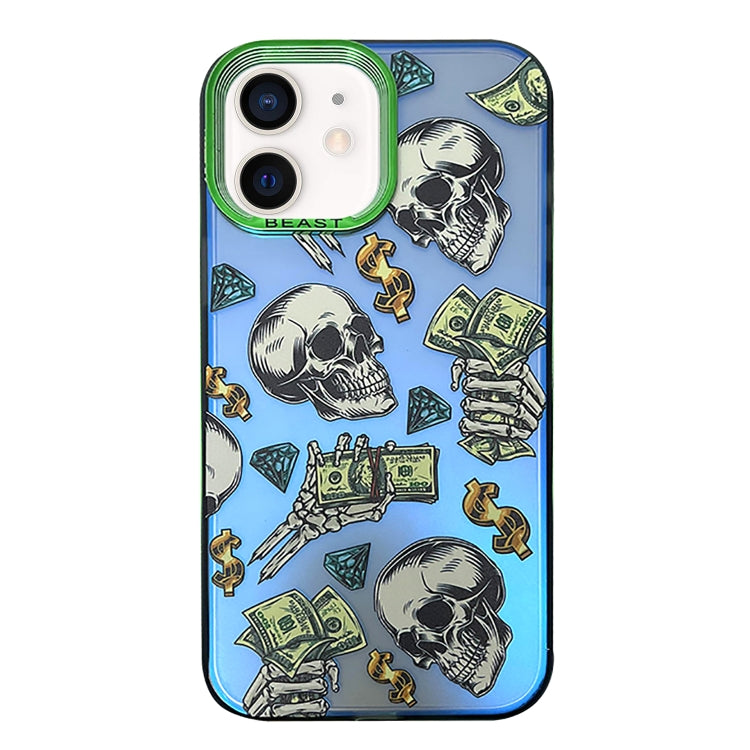 Aurora Series Painted Pattern Phone Case, For iPhone 11