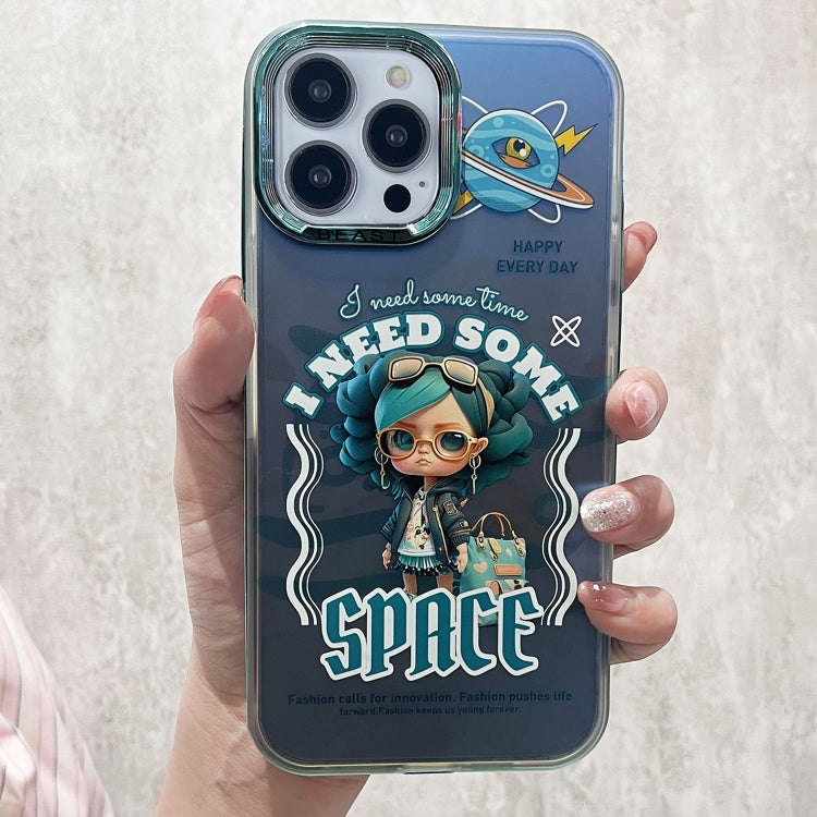 Aurora Series Painted Pattern Phone Case, For iPhone 11