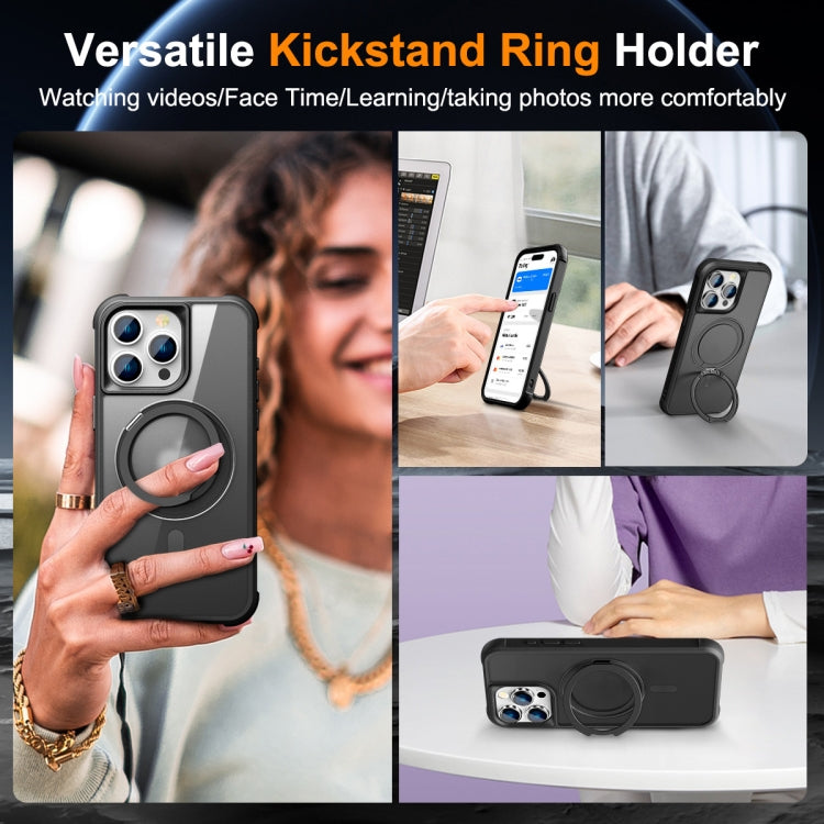 MagSafe Magnetic Rotating Holder Phone Case, For iPhone 15 Pro Max, For iPhone 15 Pro, For iPhone 15 Plus, For iPhone 15
