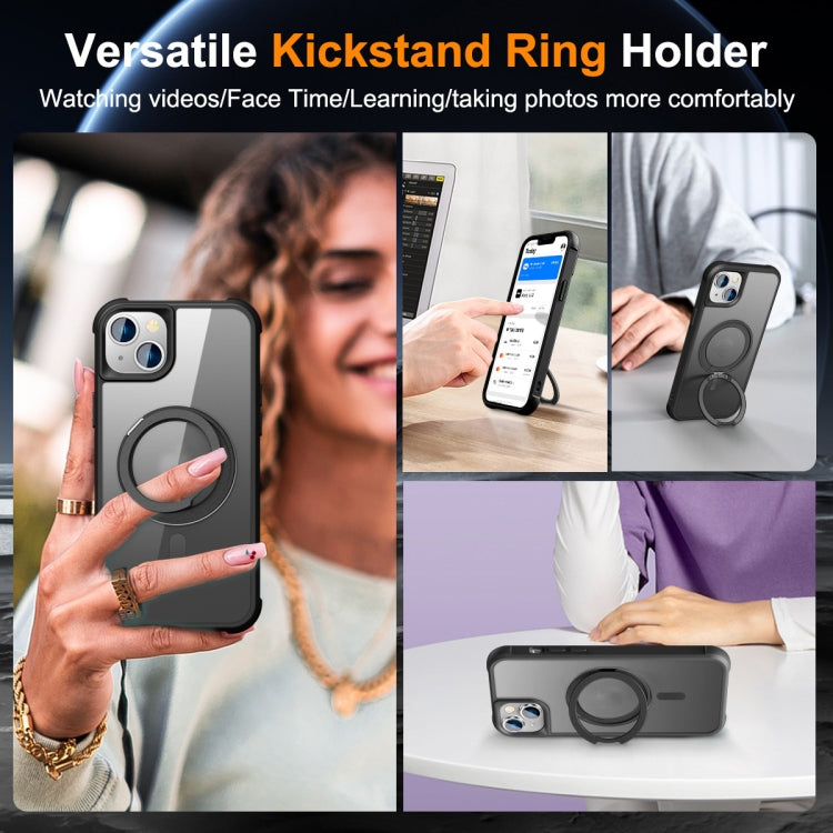 MagSafe Magnetic Rotating Holder Phone Case, For iPhone 14 Plus, For iPhone 14 / 13, For iPhone 14 Pro, For iPhone 14 Pro Max