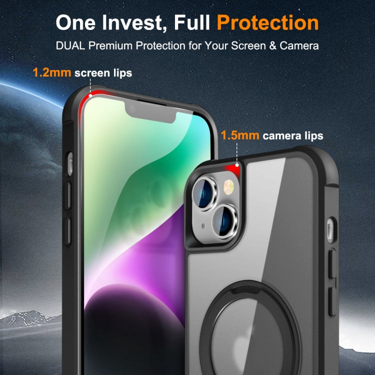 MagSafe Magnetic Rotating Holder Phone Case, For iPhone 14 Plus, For iPhone 14 / 13, For iPhone 14 Pro, For iPhone 14 Pro Max