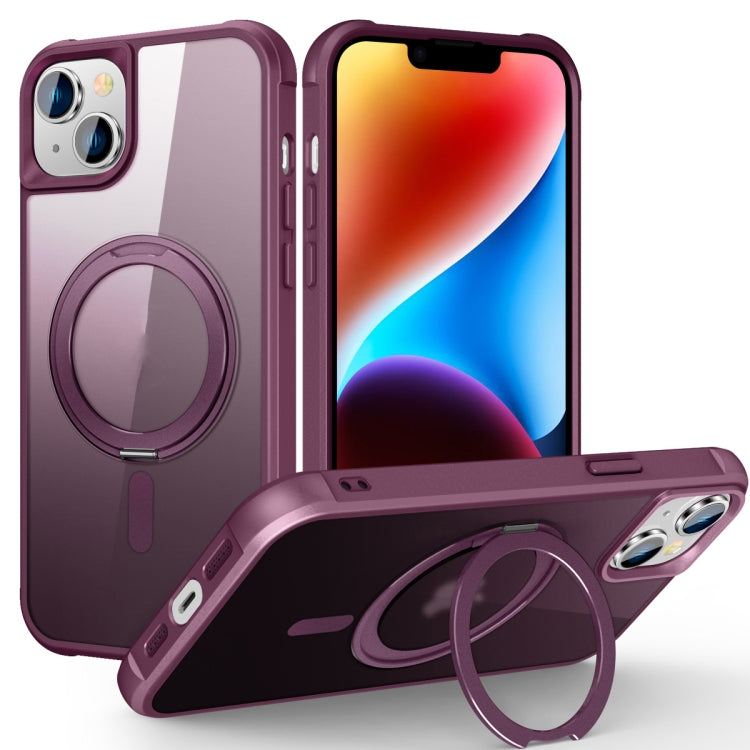 MagSafe Magnetic Rotating Holder Phone Case, For iPhone 14 Plus, For iPhone 14 / 13, For iPhone 14 Pro, For iPhone 14 Pro Max