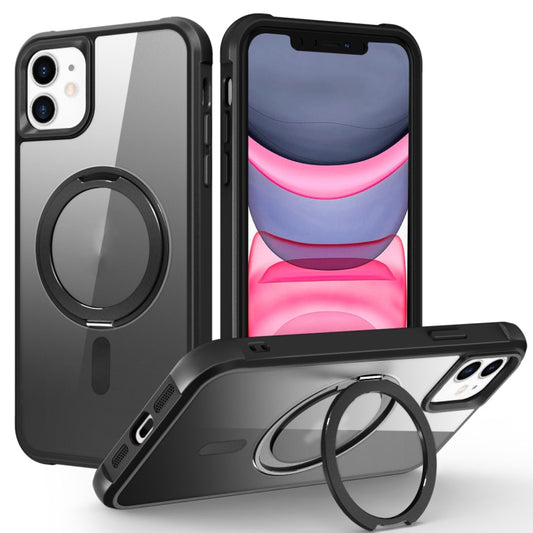 MagSafe Magnetic Rotating Holder Phone Case, For iPhone 11