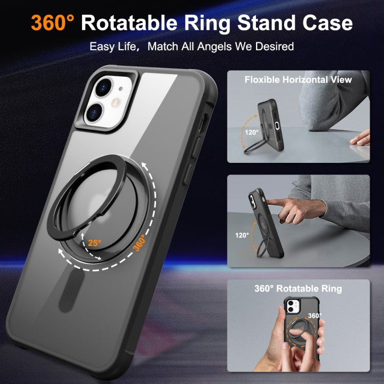 MagSafe Magnetic Rotating Holder Phone Case, For iPhone 11