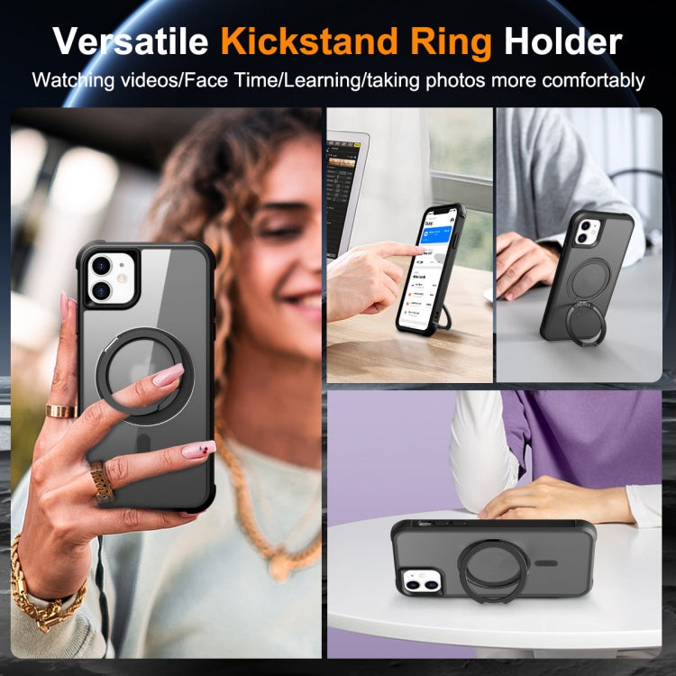 MagSafe Magnetic Rotating Holder Phone Case, For iPhone 11