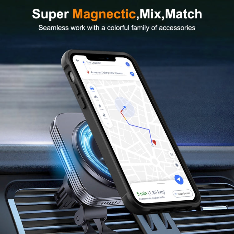 MagSafe Magnetic Rotating Holder Phone Case, For iPhone 11