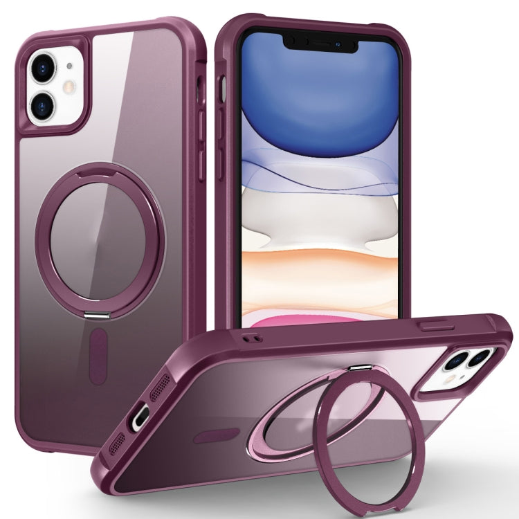 MagSafe Magnetic Rotating Holder Phone Case, For iPhone 11