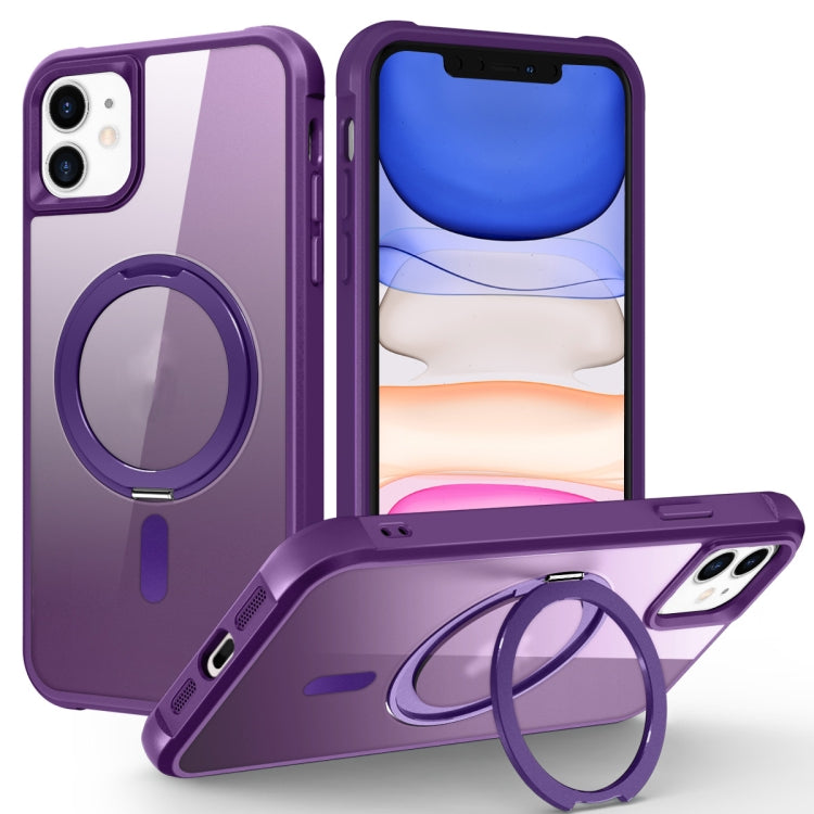 MagSafe Magnetic Rotating Holder Phone Case, For iPhone 11