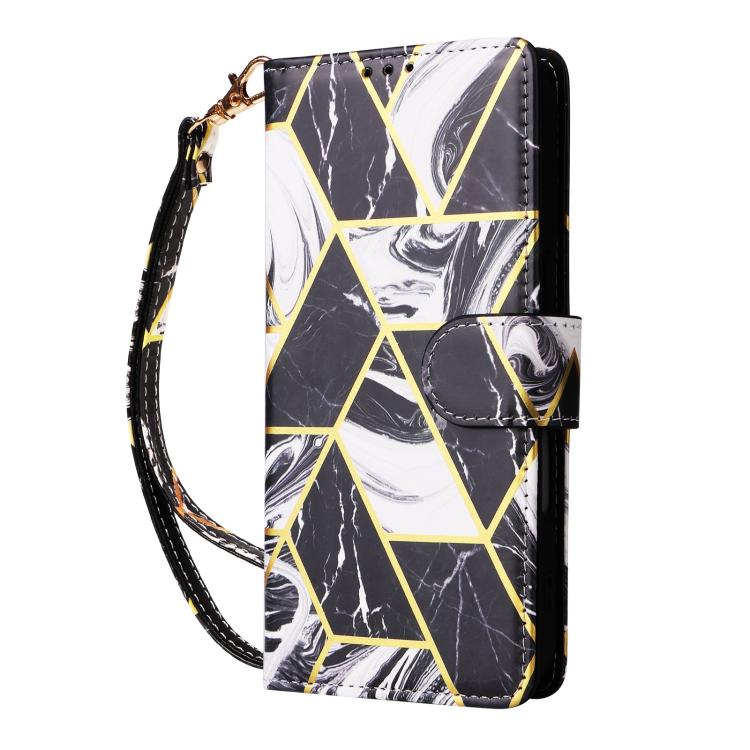 Marble Bronzing Stitching Leather Phone Case, For iPhone 17e / 16e, For iPhone 17 Pro Max, For iPhone 17 Pro, For iPhone 17, For iPhone Air, For iPhone 16 Pro Max