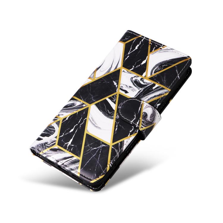 Marble Bronzing Stitching Leather Phone Case, For iPhone 17e / 16e, For iPhone 17 Pro Max, For iPhone 17 Pro, For iPhone 17, For iPhone Air, For iPhone 16 Pro Max