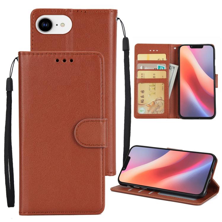 3-Card Slots Multifunctional Leather Phone Case, For iPhone 17 Pro Max, For iPhone 17 Pro, For iPhone 17, For iPhone 17 Air