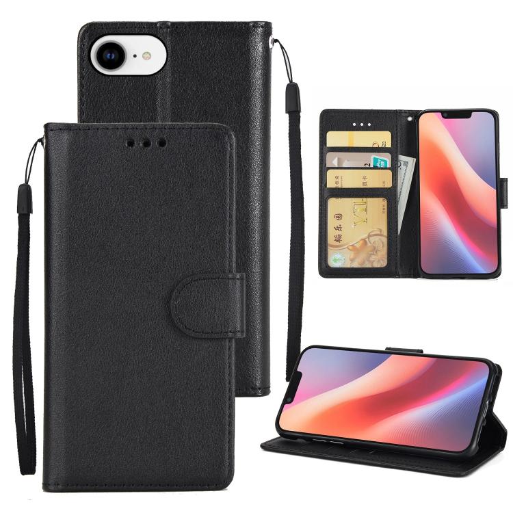 3-Card Slots Multifunctional Leather Phone Case, For iPhone 17 Pro Max, For iPhone 17 Pro, For iPhone 17, For iPhone 17 Air