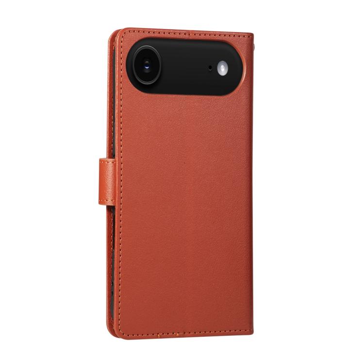 3-Card Slots Multifunctional Leather Phone Case, For iPhone 16e, For iPhone 16 Pro Max, For iPhone 16 Pro, For iPhone 16 Plus