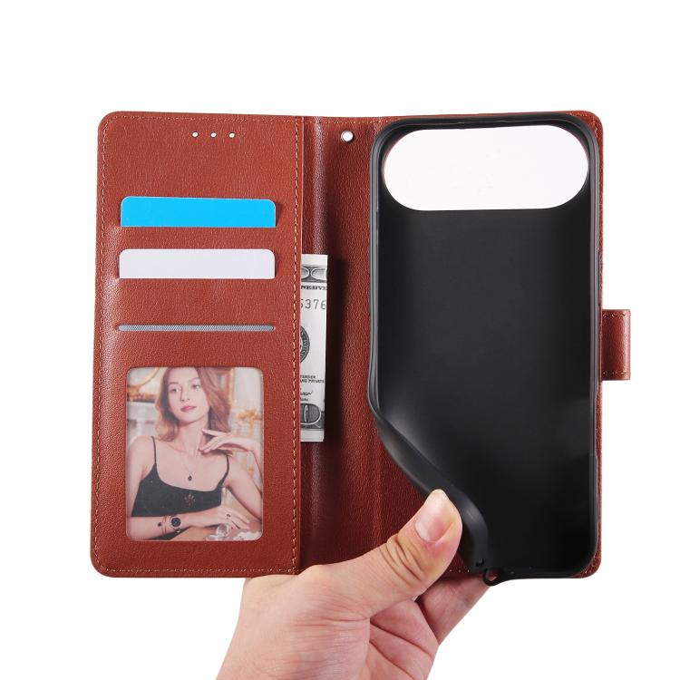 3-Card Slots Multifunctional Leather Phone Case, For iPhone 16e, For iPhone 16 Pro Max, For iPhone 16 Pro, For iPhone 16 Plus