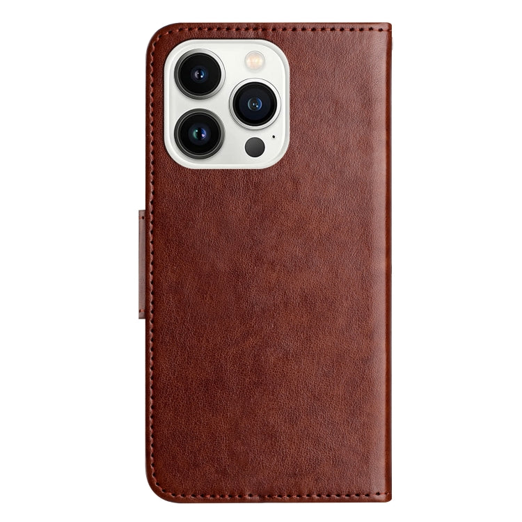 Butterfly Flower Pattern Flip Leather Phone Case, For iPhone 15 Pro Max, For iPhone 15 Pro, For iPhone 15 Plus