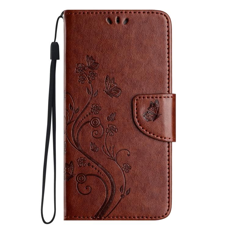Butterfly Flower Pattern Flip Leather Phone Case, For iPhone 16 Plus, For iPhone 16, For iPhone 15 Pro Max