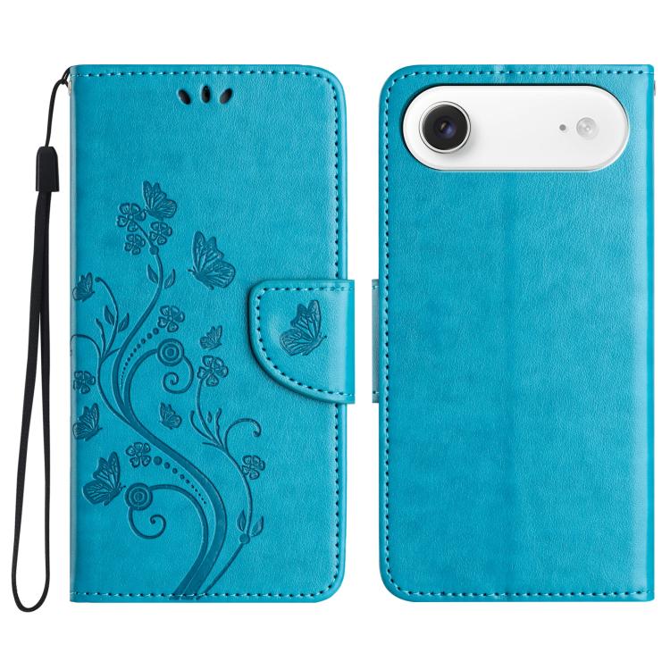 Butterfly Flower Pattern Flip Leather Phone Case, For iPhone 16 Plus, For iPhone 16, For iPhone 15 Pro Max
