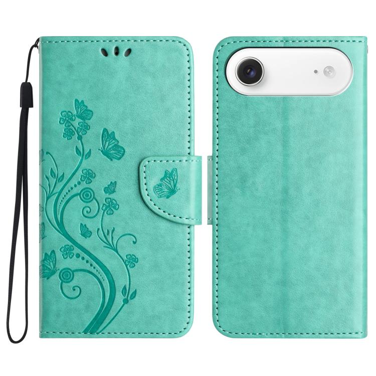 Butterfly Flower Pattern Flip Leather Phone Case, For iPhone 16 Plus, For iPhone 16, For iPhone 15 Pro Max