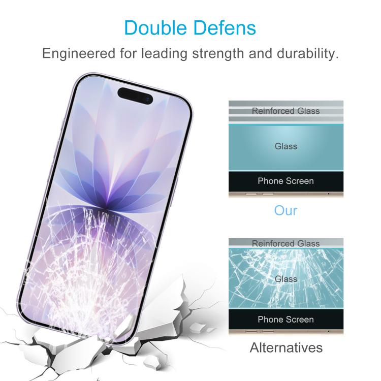 10pcs 0.26mm 9H 2.5D Tempered Glass Film