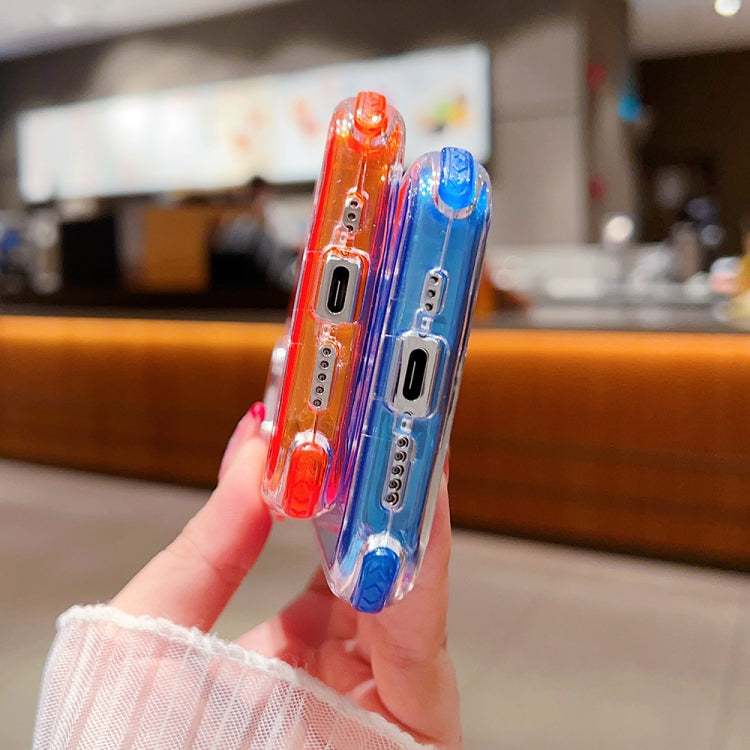 Dreamland 3 in 1 Clear Color Transparent Frame PC + TPU Phone Case, For iPhone 16 Pro Max, For iPhone 16 Pro, For iPhone 16 Plus, For iPhone 16